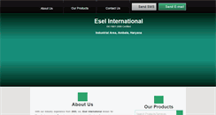 Desktop Screenshot of eselinternational.com